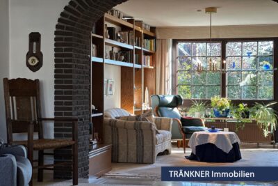 Blick ins Kaminzimmer